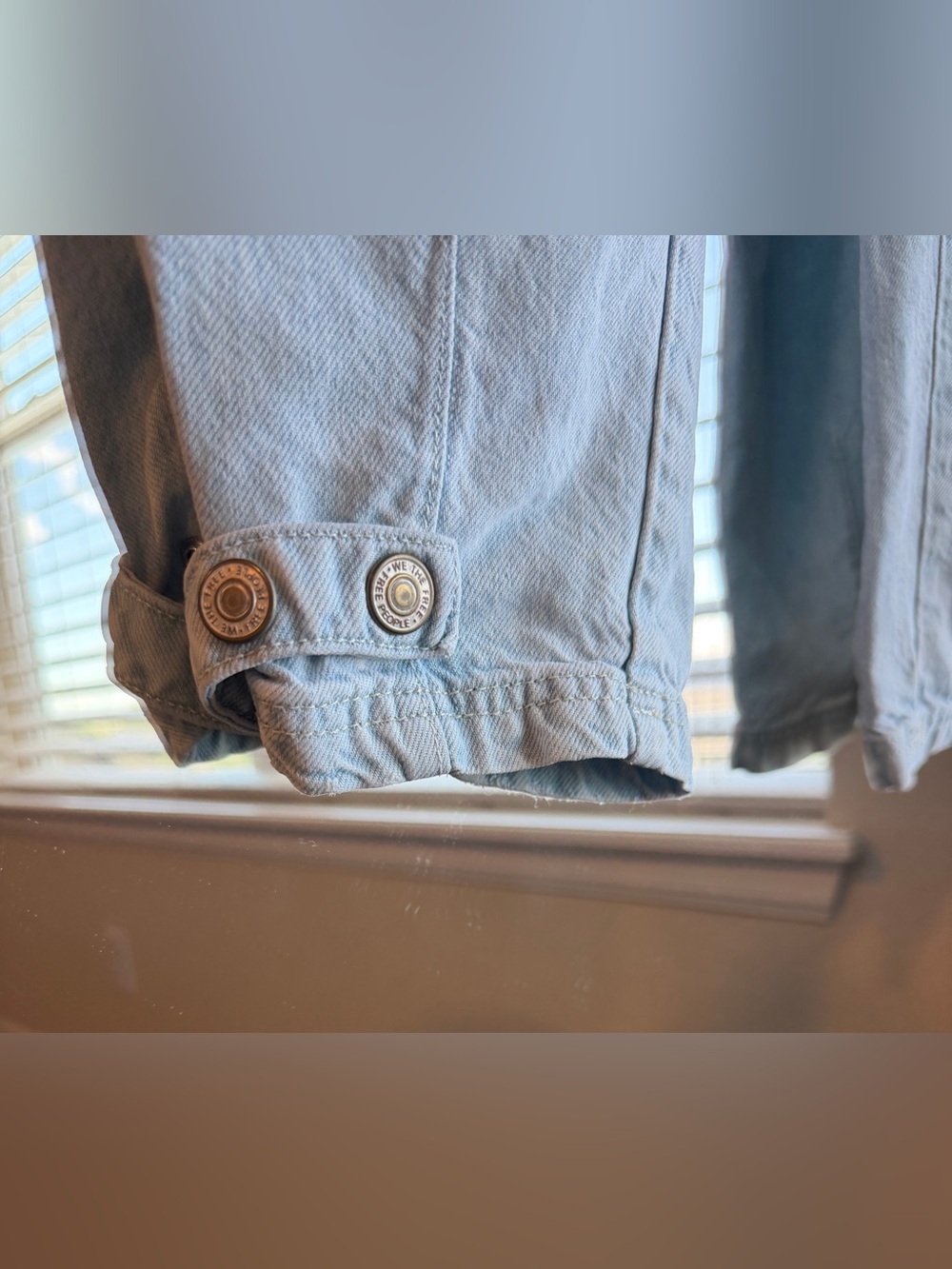 🔥 Free People We The Free Hazel Pull-On Drop-Waist Cargo Jeans - Picture 6 of 8